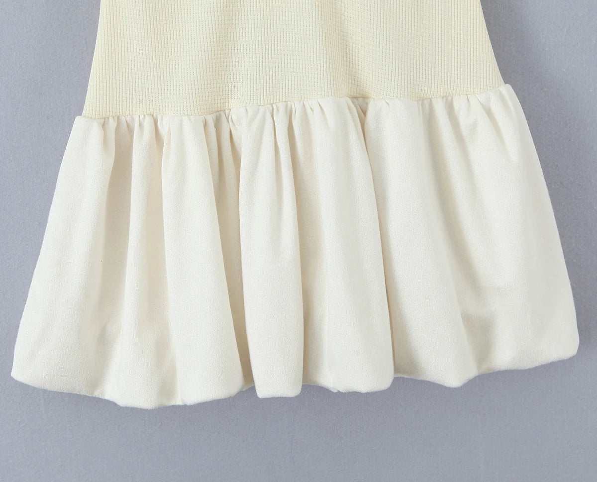 Juliette Day Dress in Milk