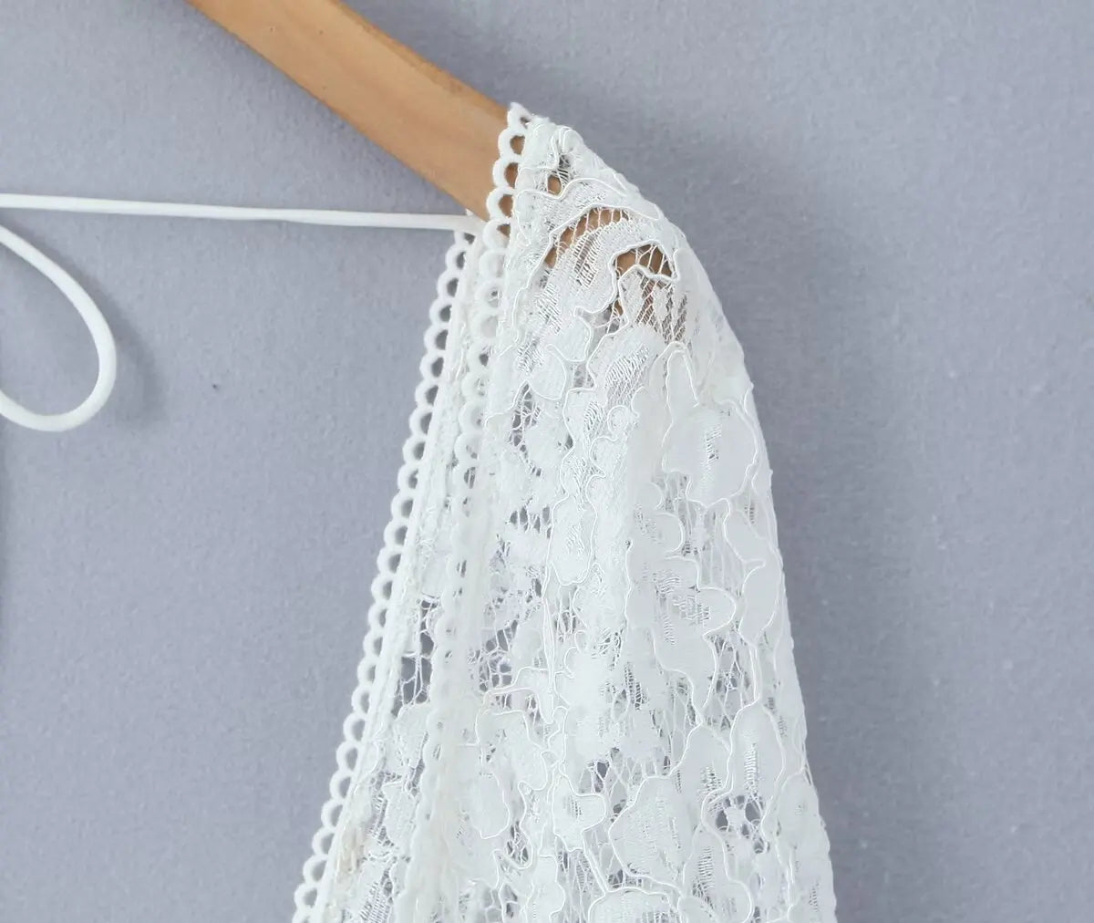 Celestine Lace Dress in Milk
