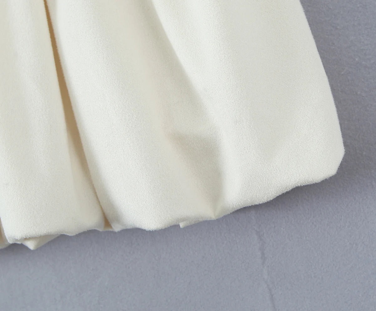 Juliette Day Dress in Milk