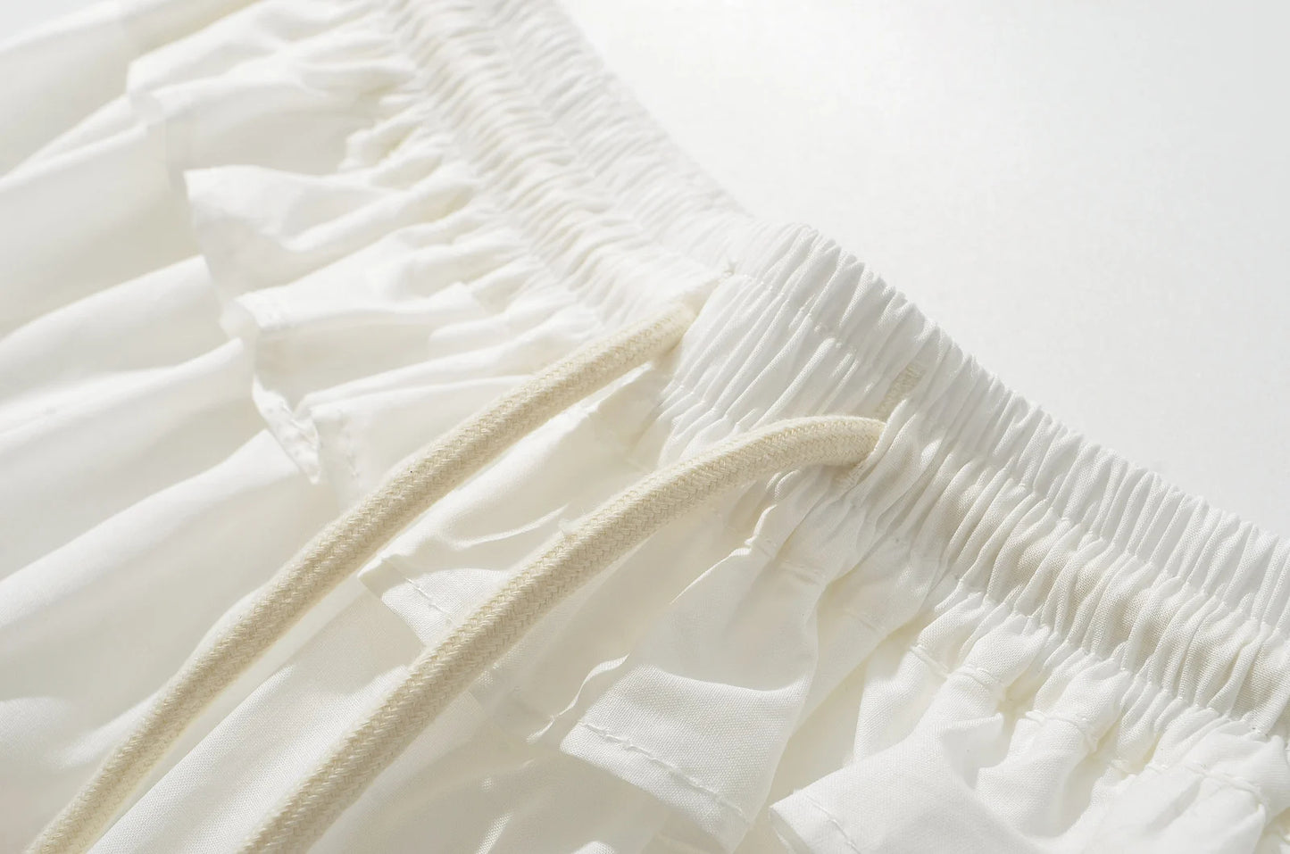Élise Poplin Set in Milk