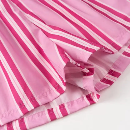 Paloma Set in Blush Stripe