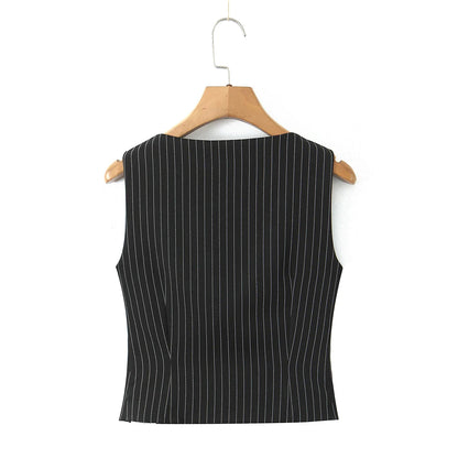 Margot Suit in Midnight Lines