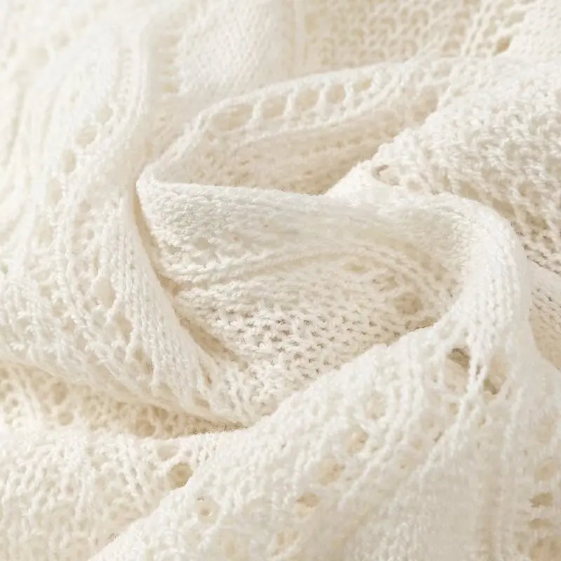 Beige Isla Knit Dress in Oat
