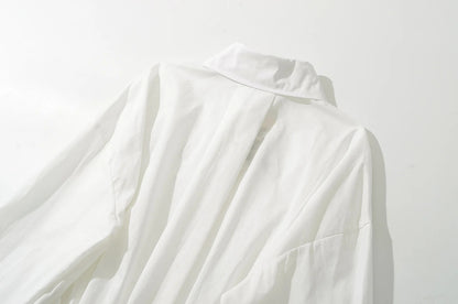 Élise Poplin Set in Milk