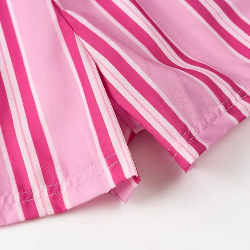 Paloma Set in Blush Stripe