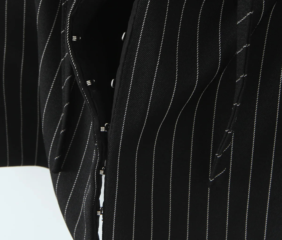 Margot Suit in Midnight Lines