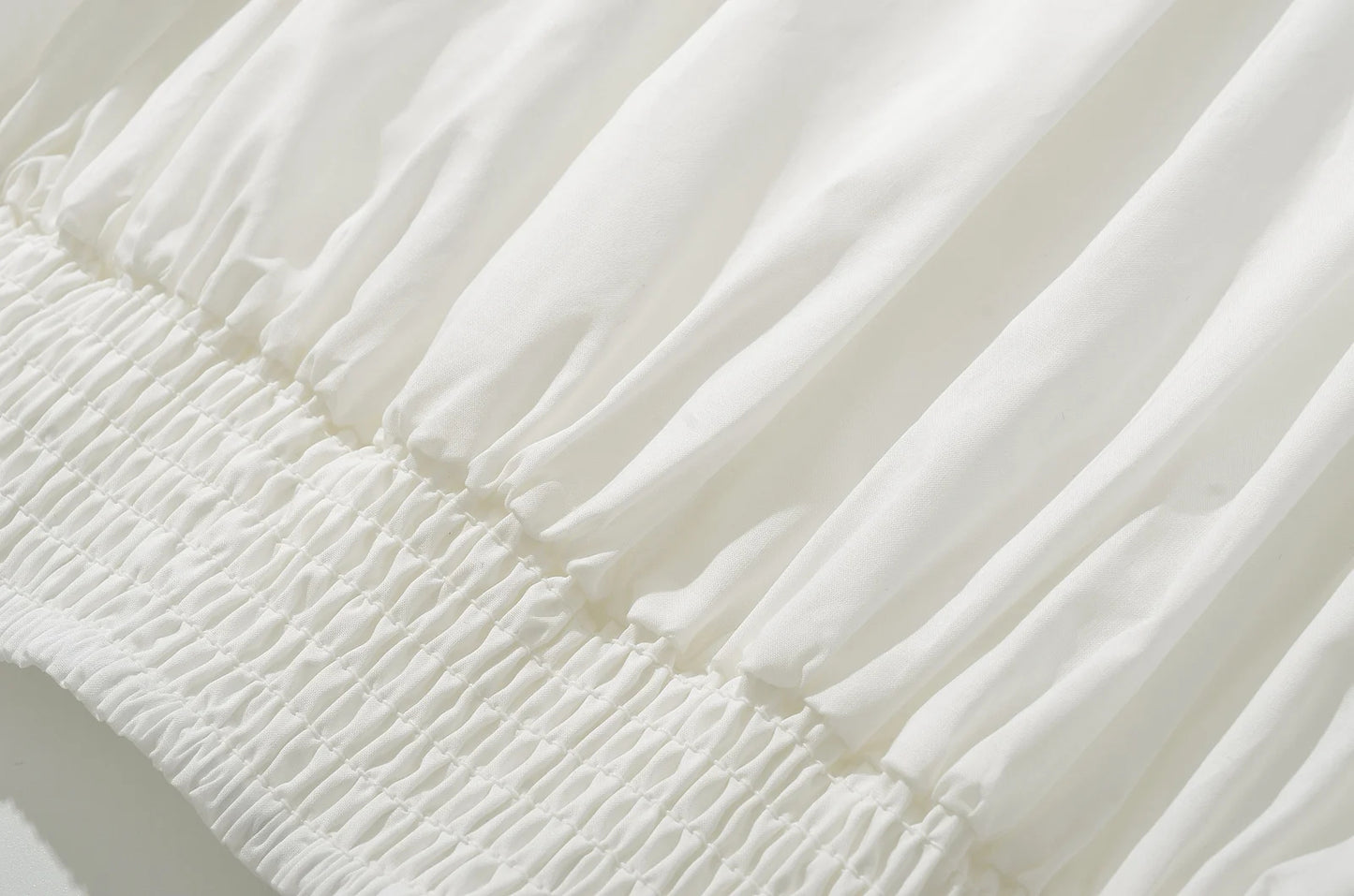 Élise Poplin Set in Milk