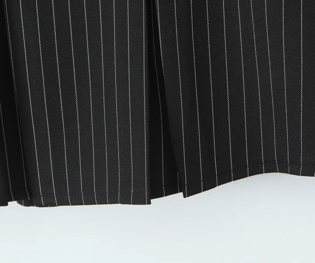 Margot Suit in Midnight Lines