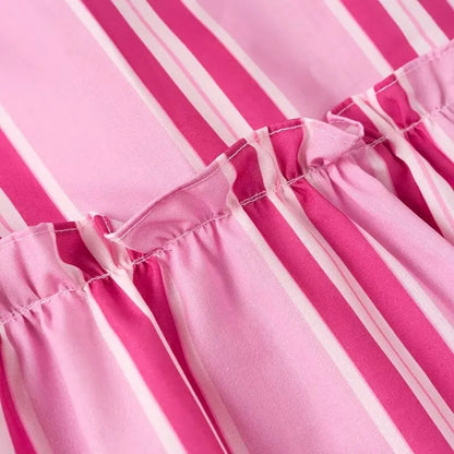 Paloma Set in Blush Stripe