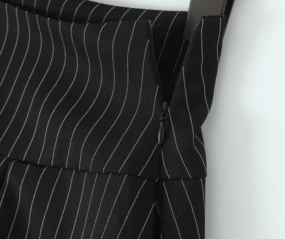 Margot Suit in Midnight Lines