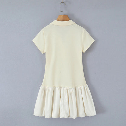 Juliette Day Dress in Milk