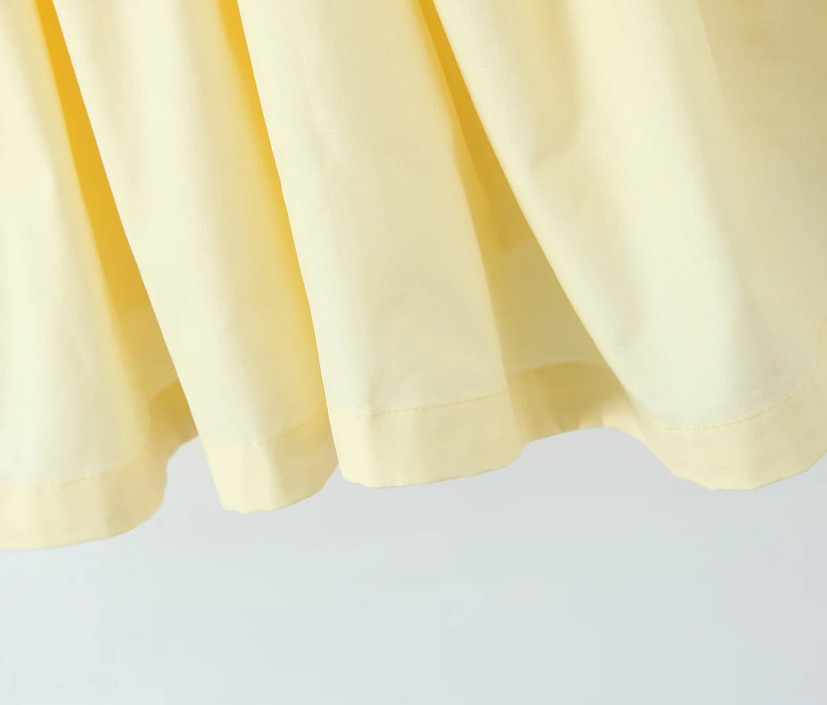 Luciana Dress in Pastel Custard