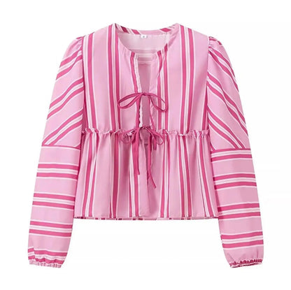 Paloma Set in Blush Stripe
