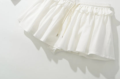 Élise Poplin Set in Milk