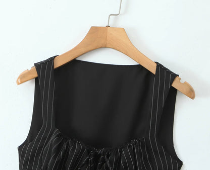 Margot Suit in Midnight Lines