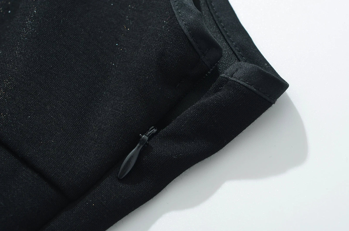Vivienne Panel Dress in Noir Crème