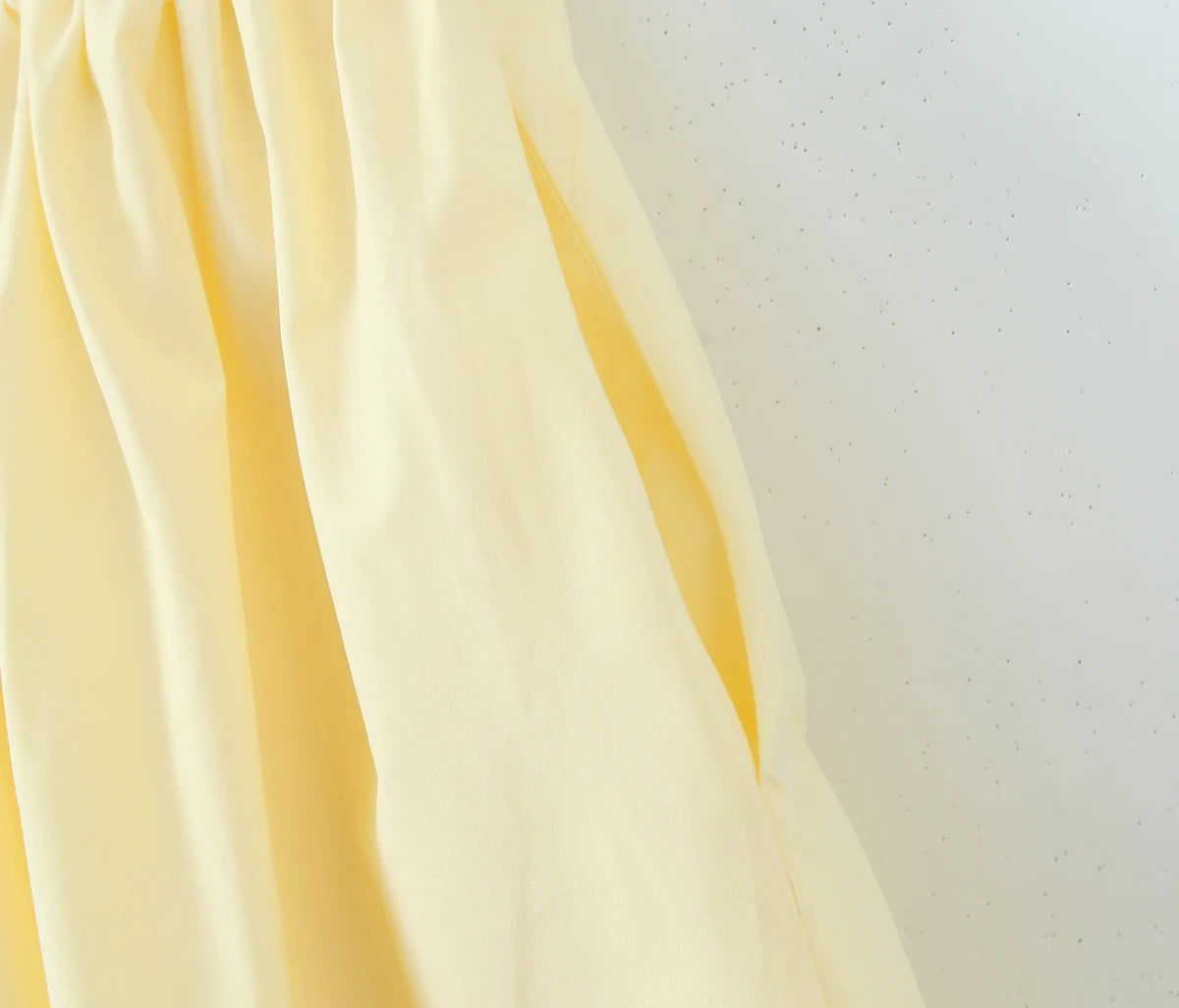 Luciana Dress in Pastel Custard