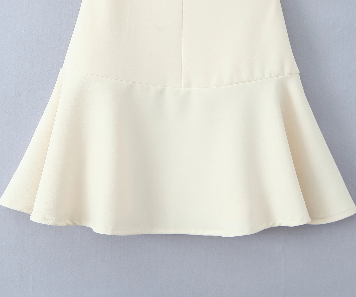 Celeste Dress in Vanilla Cream