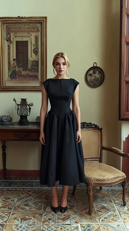 Midnight Grace Revival Dress